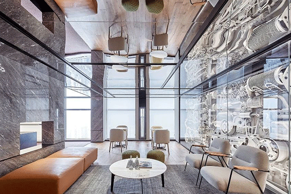 汽车行业盒子办公设计 / 472㎡