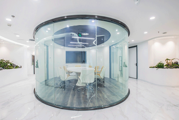 京粉教育企业办公装修设计 / 660㎡