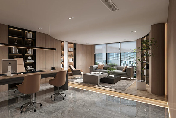 上海鑫鑫办公装修 / 600㎡